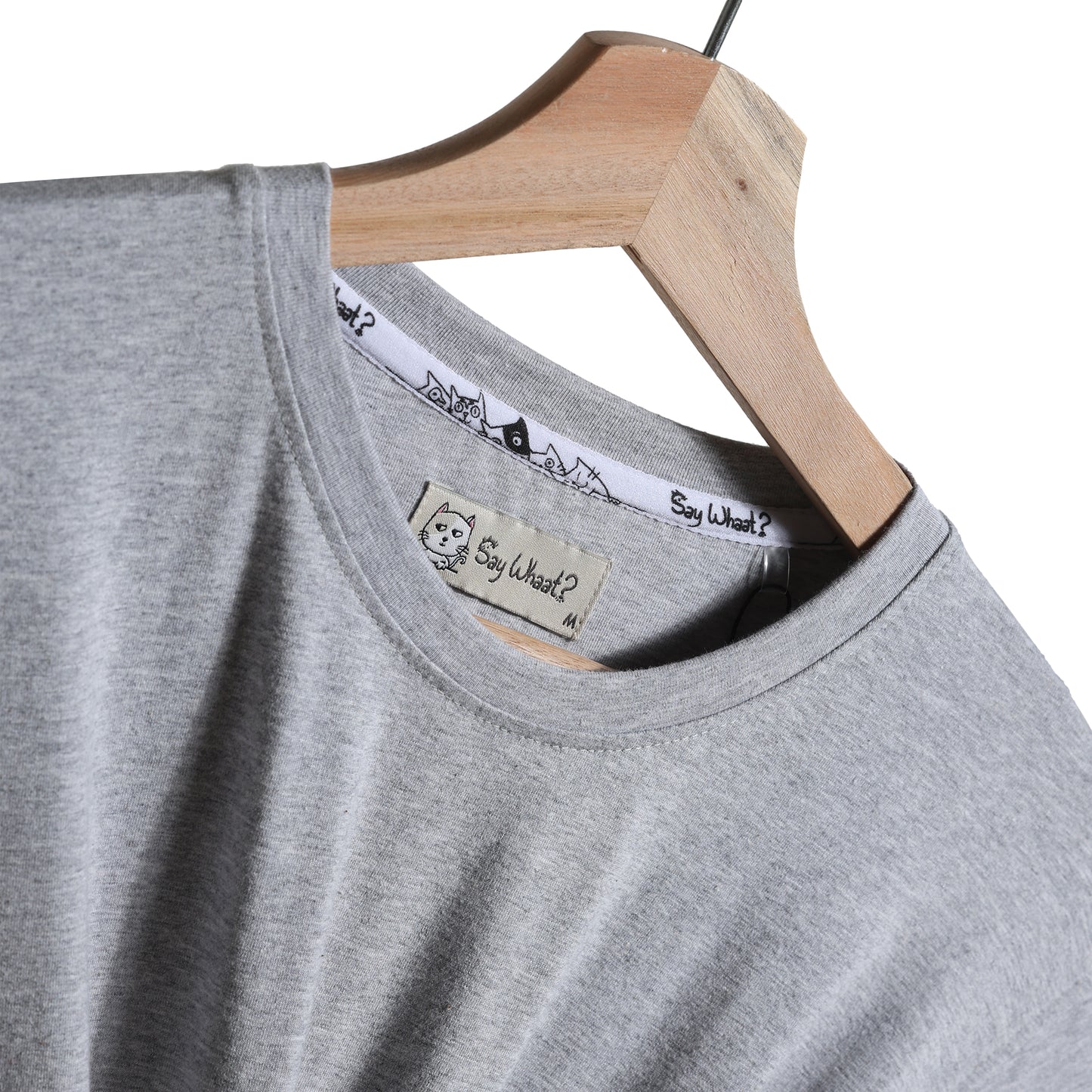 Grey Melange Women's T Shirt